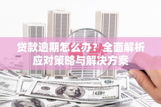 崇州贷款逾期怎么办？全面解析应对策略与解决方案
