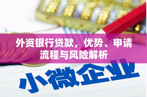 崇州外资银行贷款，优势、申请流程与风险解析