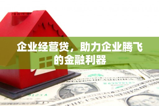崇州企业经营贷，助力企业腾飞的金融利器