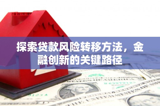 崇州探索贷款风险转移方法，金融创新的关键路径