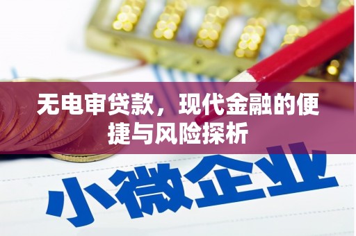 崇州无电审贷款，现代金融的便捷与风险探析