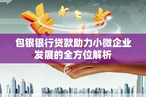 崇州包银银行贷款助力小微企业发展的全方位解析