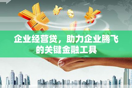 崇州企业经营贷，助力企业腾飞的关键金融工具