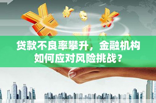 崇州贷款不良率攀升，金融机构如何应对风险挑战？