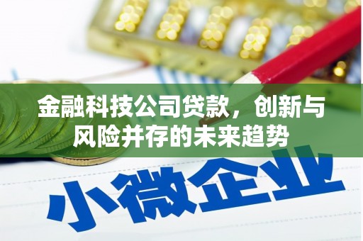 崇州金融科技公司贷款，创新与风险并存的未来趋势