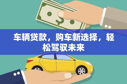崇州车辆贷款，购车新选择，轻松驾驭未来