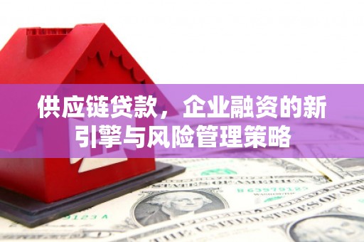 崇州供应链贷款，企业融资的新引擎与风险管理策略
