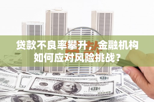 崇州贷款不良率攀升，金融机构如何应对风险挑战？