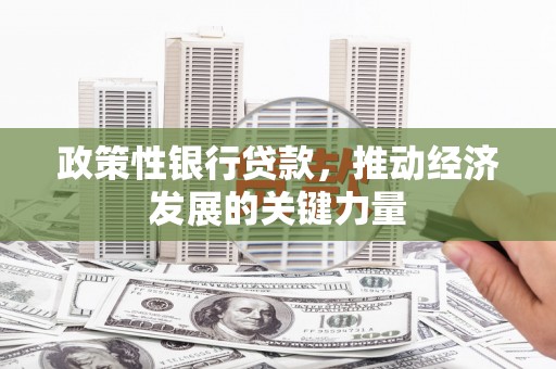 崇州政策性银行贷款，推动经济发展的关键力量