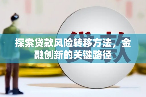 崇州探索贷款风险转移方法，金融创新的关键路径