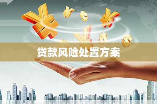 崇州贷款风险处置方案