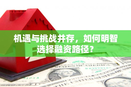 崇州机遇与挑战并存，如何明智选择融资路径？